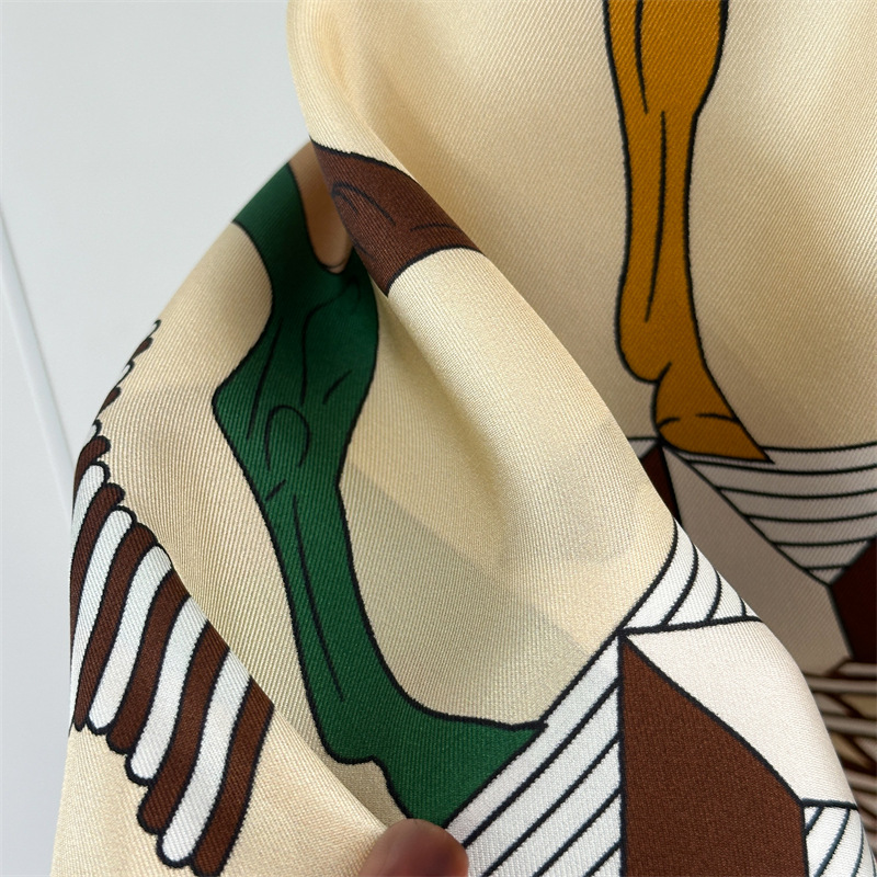 Twill Silk Scarf 135CM Women H - đánh giá và giá Luxury Bags And Accessories