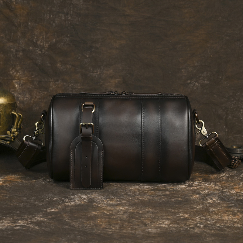 Layer Cowhide Vintage Men's Cr - đánh giá và giá Luxury Bags For Men