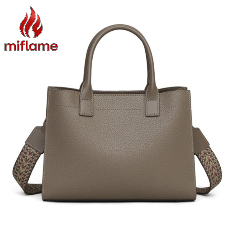 Genuine Leather Satchel Bag fo - đánh giá và giá Structured Handbag Top Handle