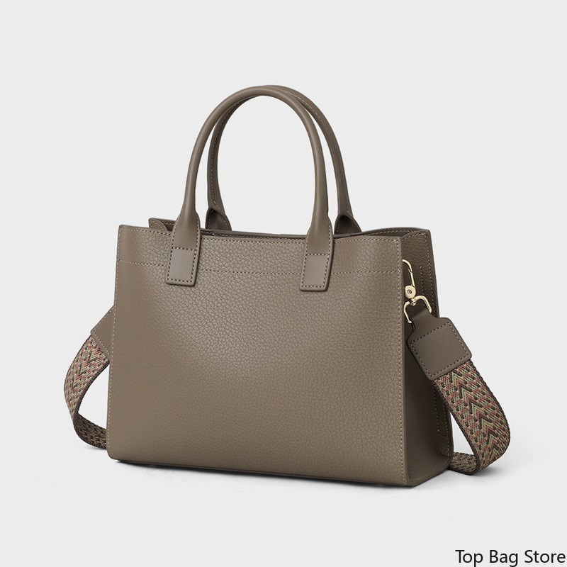 Genuine Leather Satchel Bag fo - đánh giá và giá Structured Handbag Top Handle