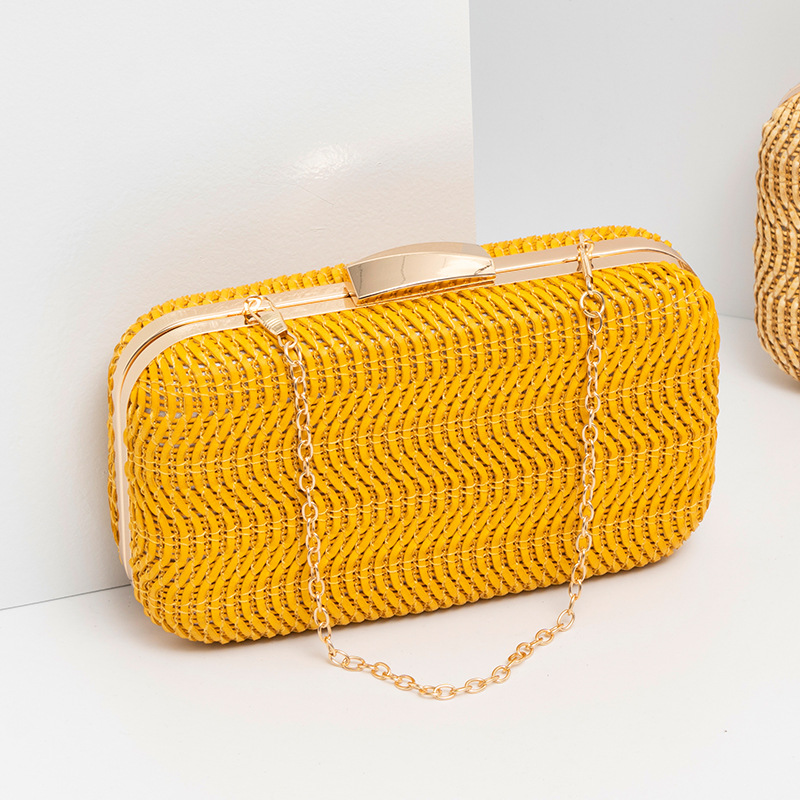 Casual Straw Women's Bag Yello - đánh giá và giá Luxury Bags Yellow