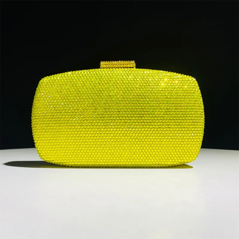 High End Luxury Rhinestone Han - đánh giá và giá Luxury Bags Yellow