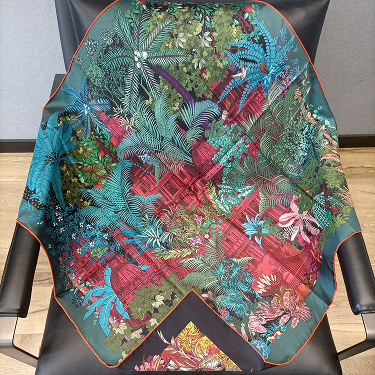 Silk Scarf 90CM Women Hand Rol - đánh giá và giá Luxury Bags And Accessories