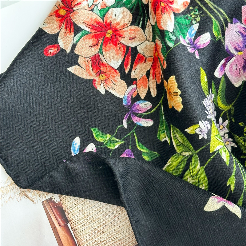 Winter Wool Silk Scarf Luxury  - đánh giá và giá Luxury Bags And Accessories