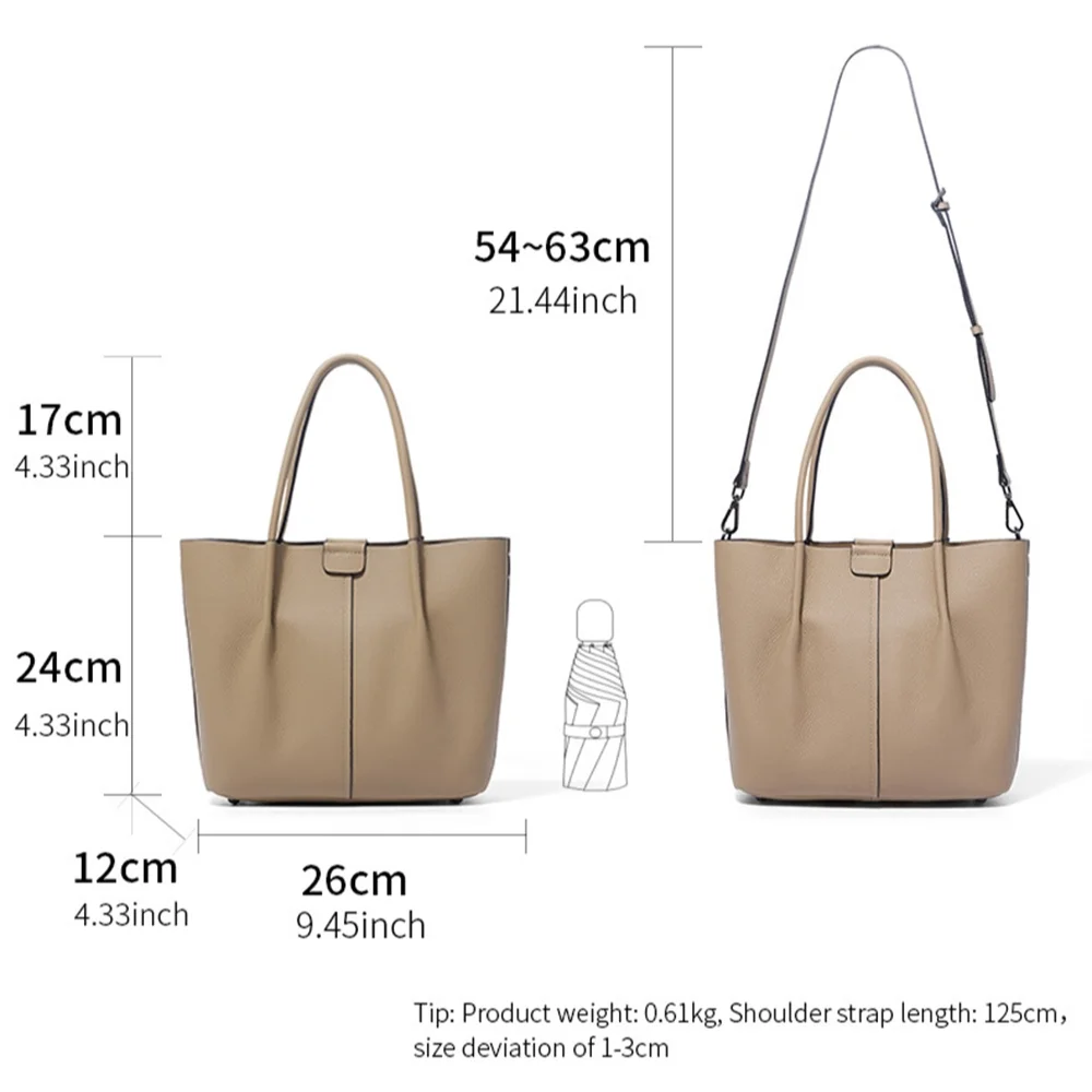 Textured Genuine Leather Handb - đánh giá và giá Structured Handbag Top Handle