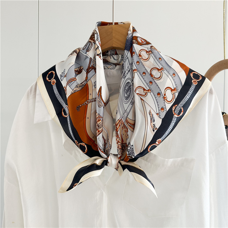 Summer Silk Scarf Women Soft S - đánh giá và giá Luxury Bags And Accessories