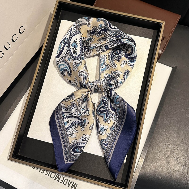 Luxury Satin Square Scarf Pais - đánh giá và giá Luxury Bags And Accessories