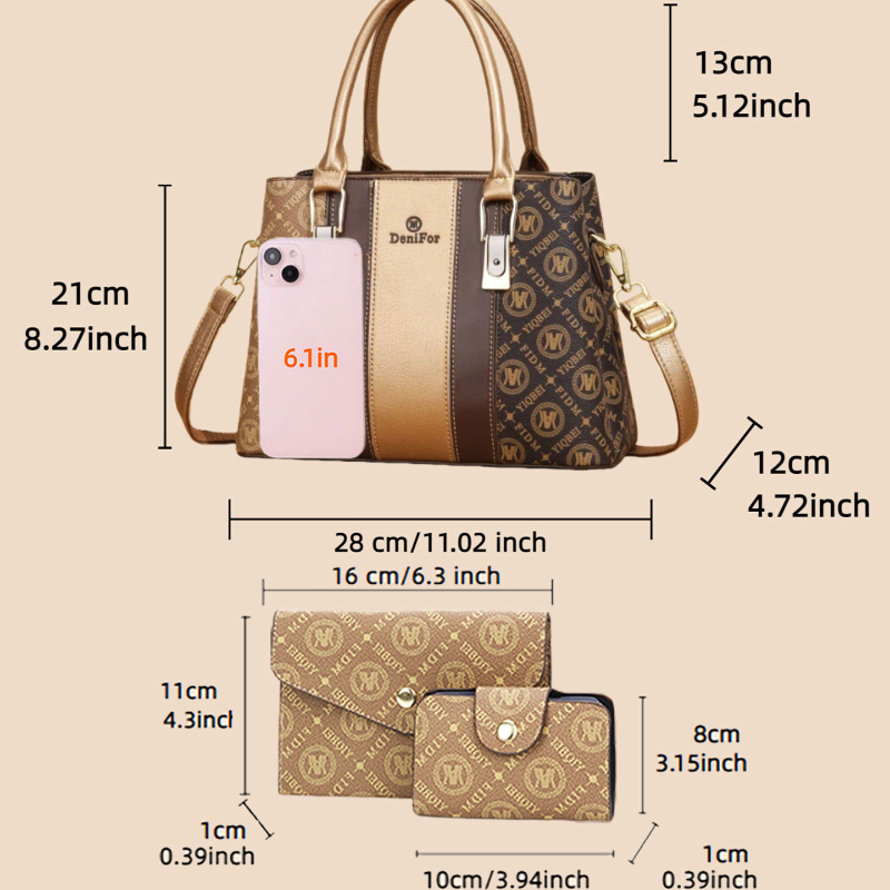 3-piece set of women's handbag - đánh giá và giá Luxury Bags & Leather Repair Of Atlanta Photos