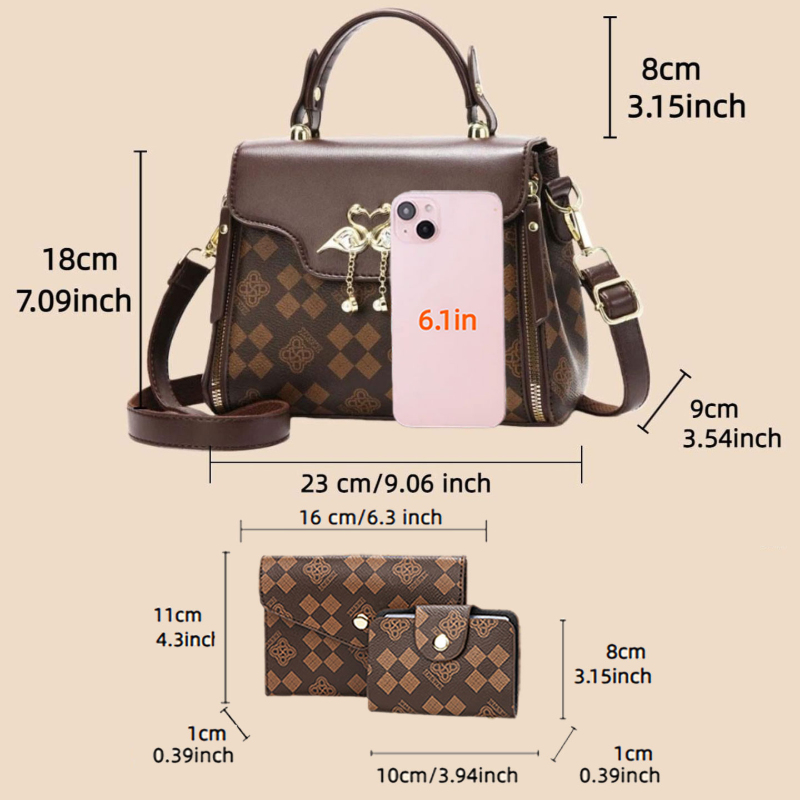 3-piece women's bag set, light - đánh giá và giá Luxury Bags & Leather Repair Of Atlanta Photos