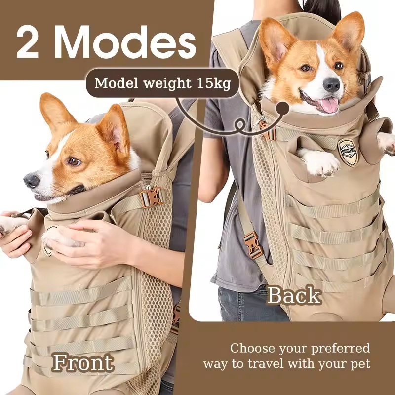Portable Front Dog Backpack De - đánh giá và giá Luxury Bags Medium Size