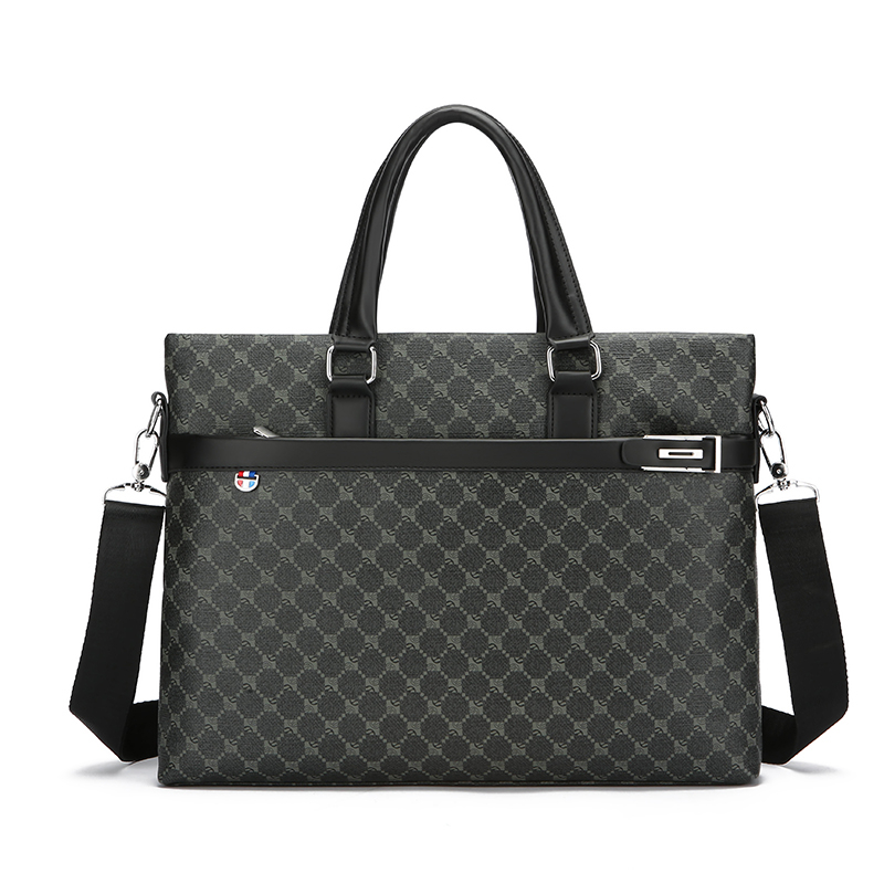new Men's printed PU leather b - đánh giá và giá Luxury Bags For Men