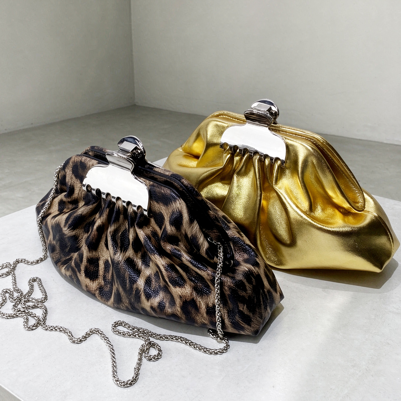 Clutch Leopard Print Evening B - đánh giá và giá Luxury Bags 2026
