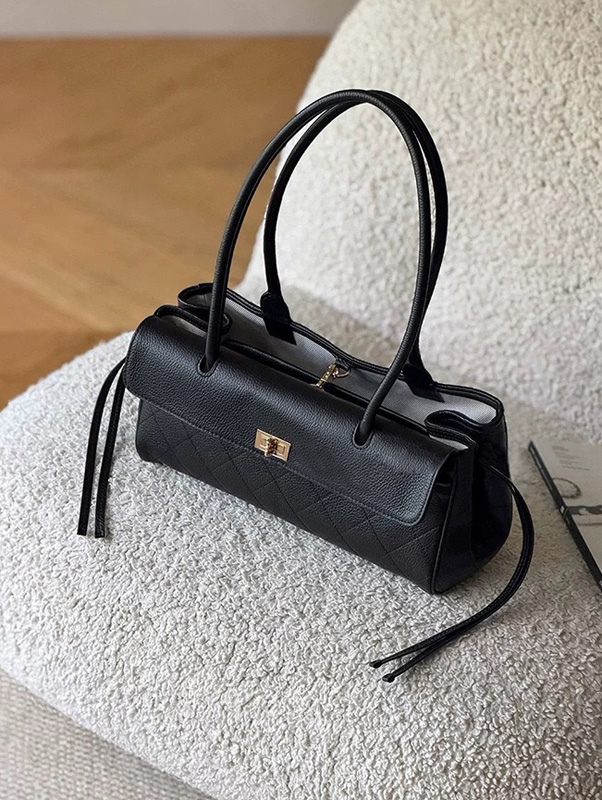CLAREGQI  2026 New Genuine Lea - đánh giá và giá Structured Handbag Top Handle